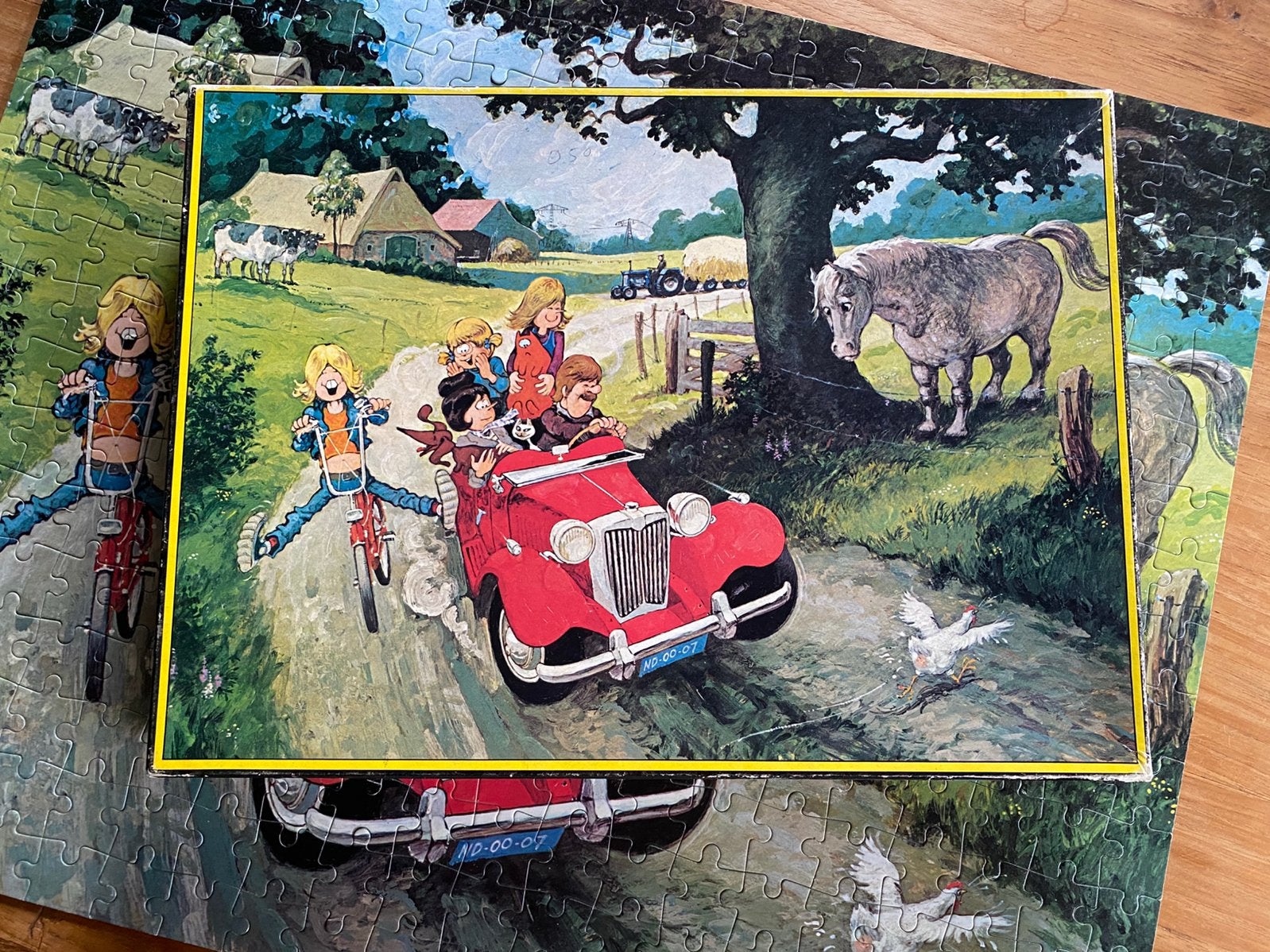 Puzzel: Jan, Jans en de kinderen ( 320 stukjes), Ophalen of Verzenden, Minder dan 500 stukjes, Gebruikt, Legpuzzel