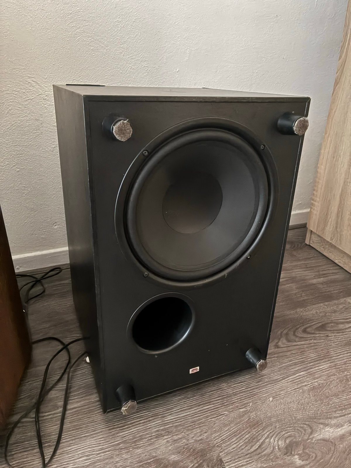 Jamo SW 2010 Subwoofer - Krachtige Bass voor Thuisbioscoop, Ophalen, Gebruikt, Subwoofer, Basreflex
