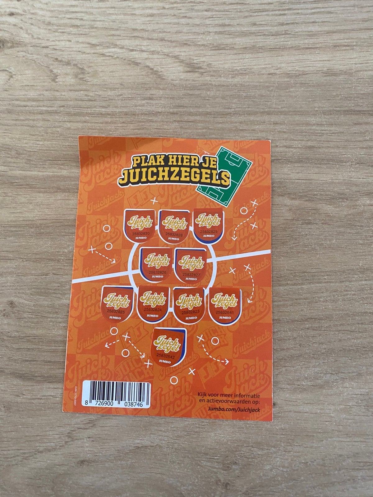 Jumbo  juich jack zegels, Verzamelen, Jumbo, Ophalen of Verzenden
