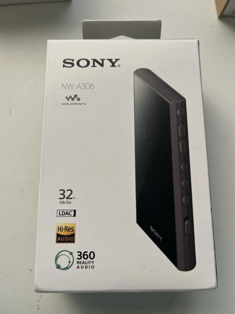 sony music speler NW-A 306 nieuw met 2  garantie, Blauw, Nieuw, Ophalen of Verzenden, Overige types