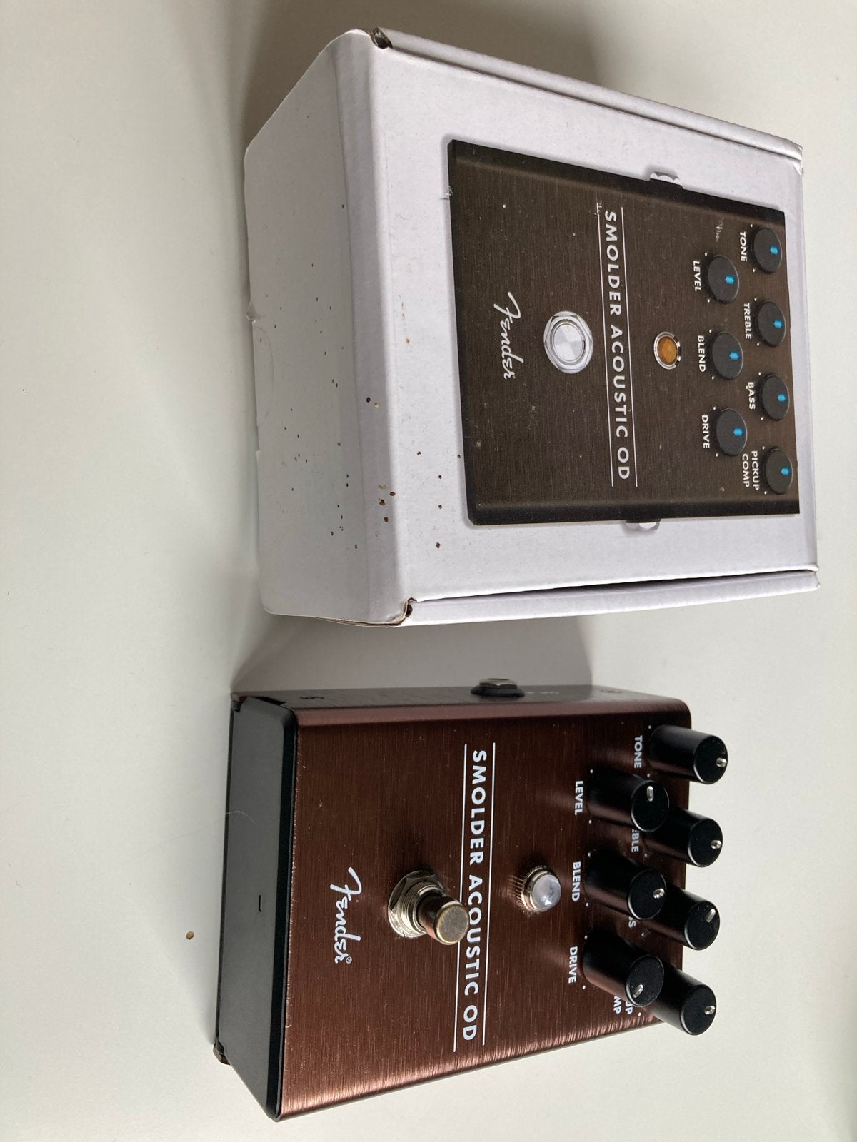 Fender Smolder Acoustic OD Overdrive Pedaal, Ophalen of Verzenden, Zo goed als nieuw, Distortion, Overdrive of Fuzz