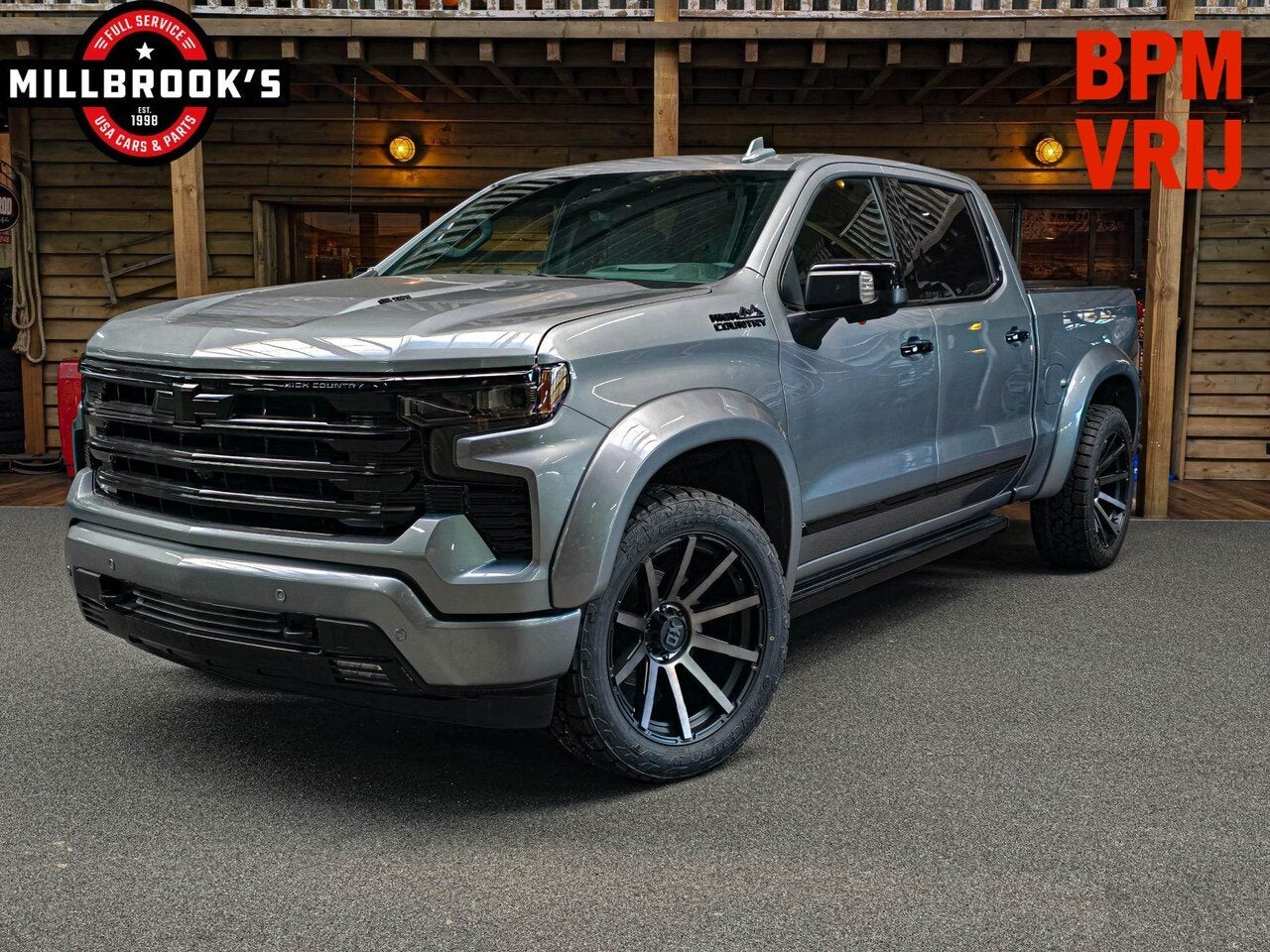 Chevrolet Silverado High Country 6.2 V8 420 PK, BPM VRIJ, Wi, Automaat, 8 cilinders, Leder, Nieuw