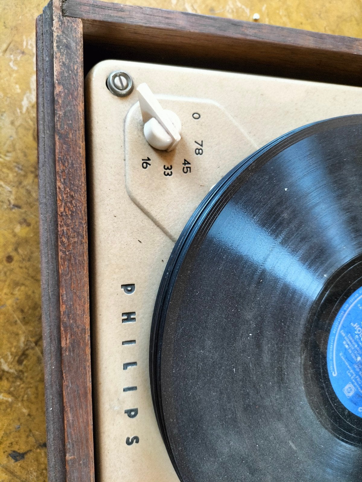 Vintage Philips Platenspeler - Klassieke Audio Ervaring, Ophalen of Verzenden, Gebruikt, Platenspeler, Philips