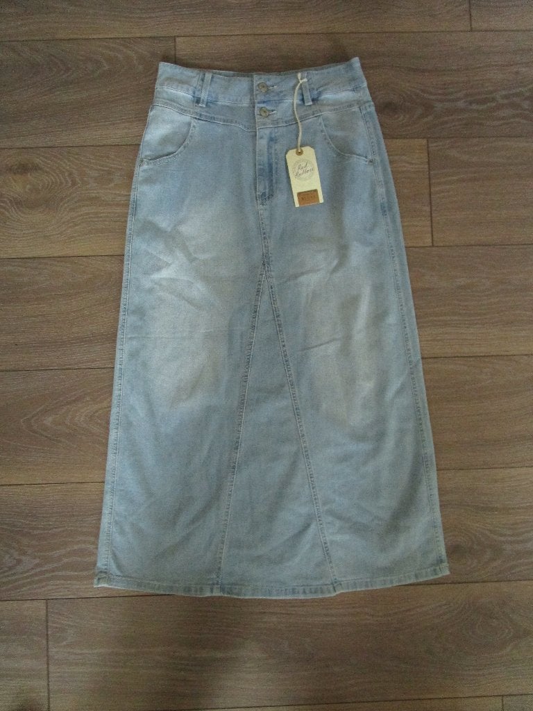 Nieuwe spijkerrok merk Red Button maat 36, Kleding | Dames, Nieuw, Maat 36 (S), Onder de knie, Red Button
