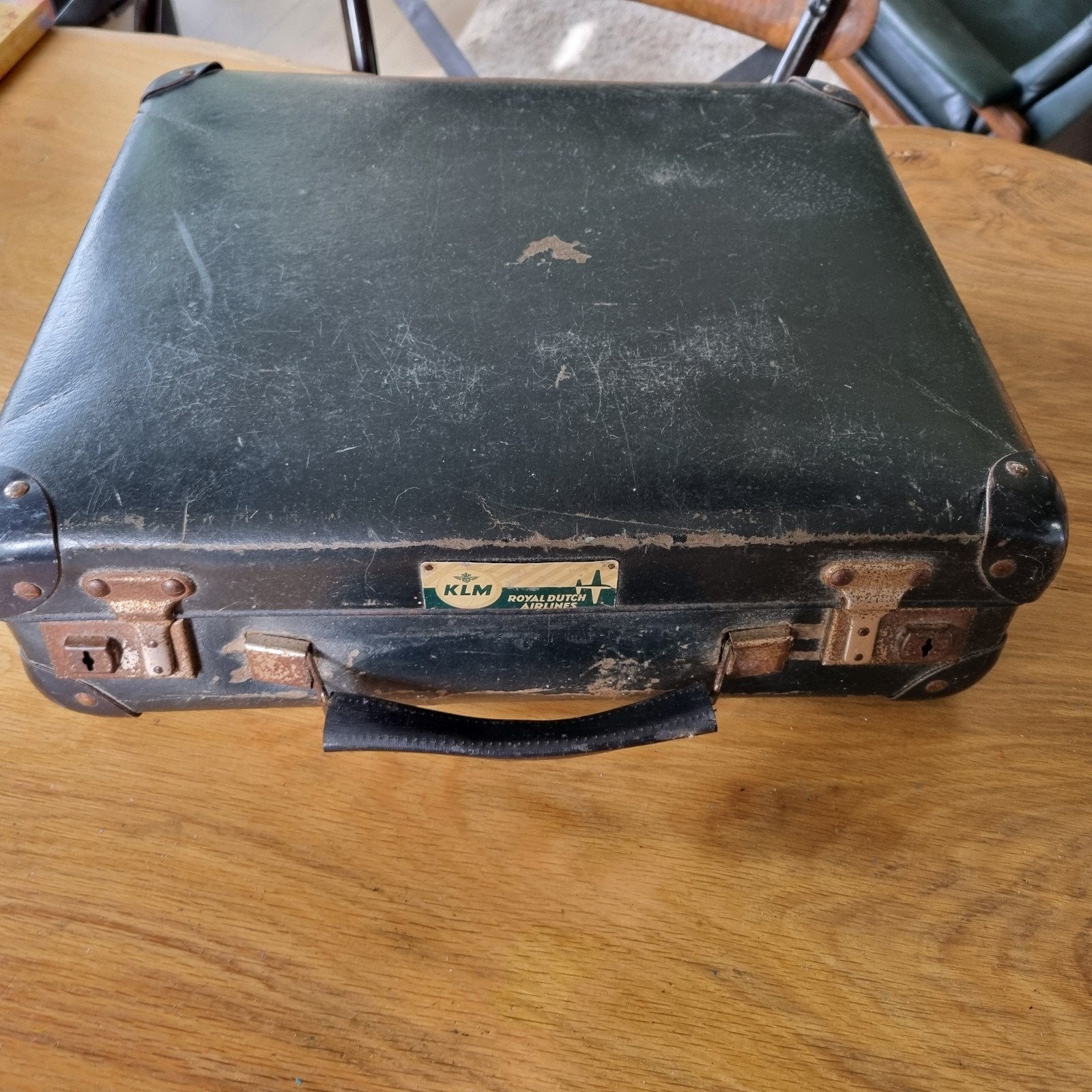 vintage KLM koffertje, Ophalen of Verzenden