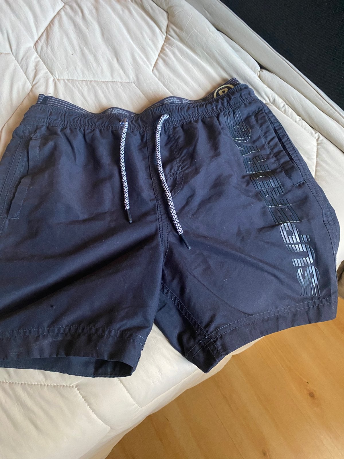 Mooie zgan zwemshort Super Dry maat S, Kleding | Heren, Badmode en Zwemkleding, Ophalen of Verzenden, Maat 46 (S) of kleiner, Blauw