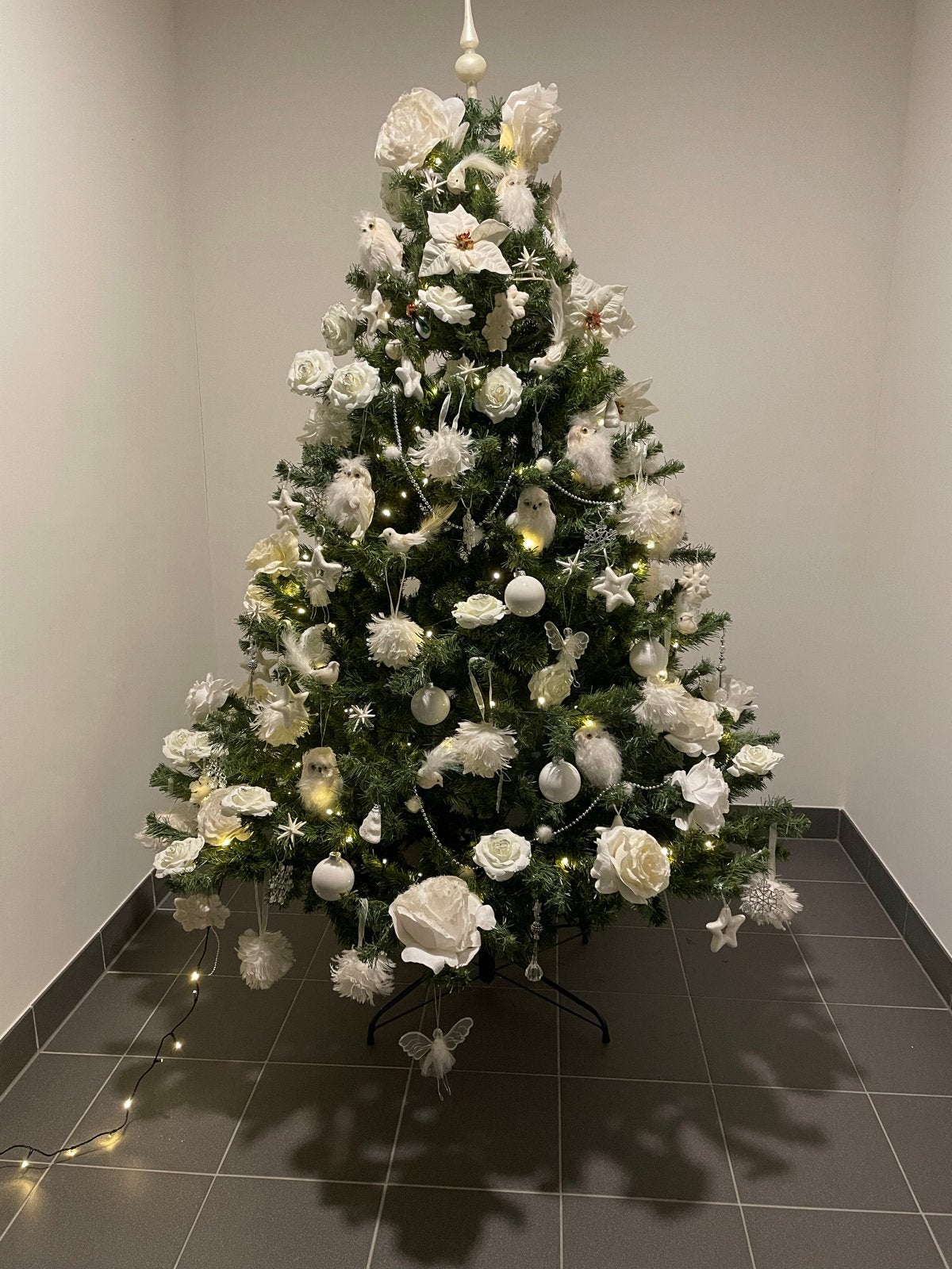 Kerstversiering, Ophalen, Gebruikt