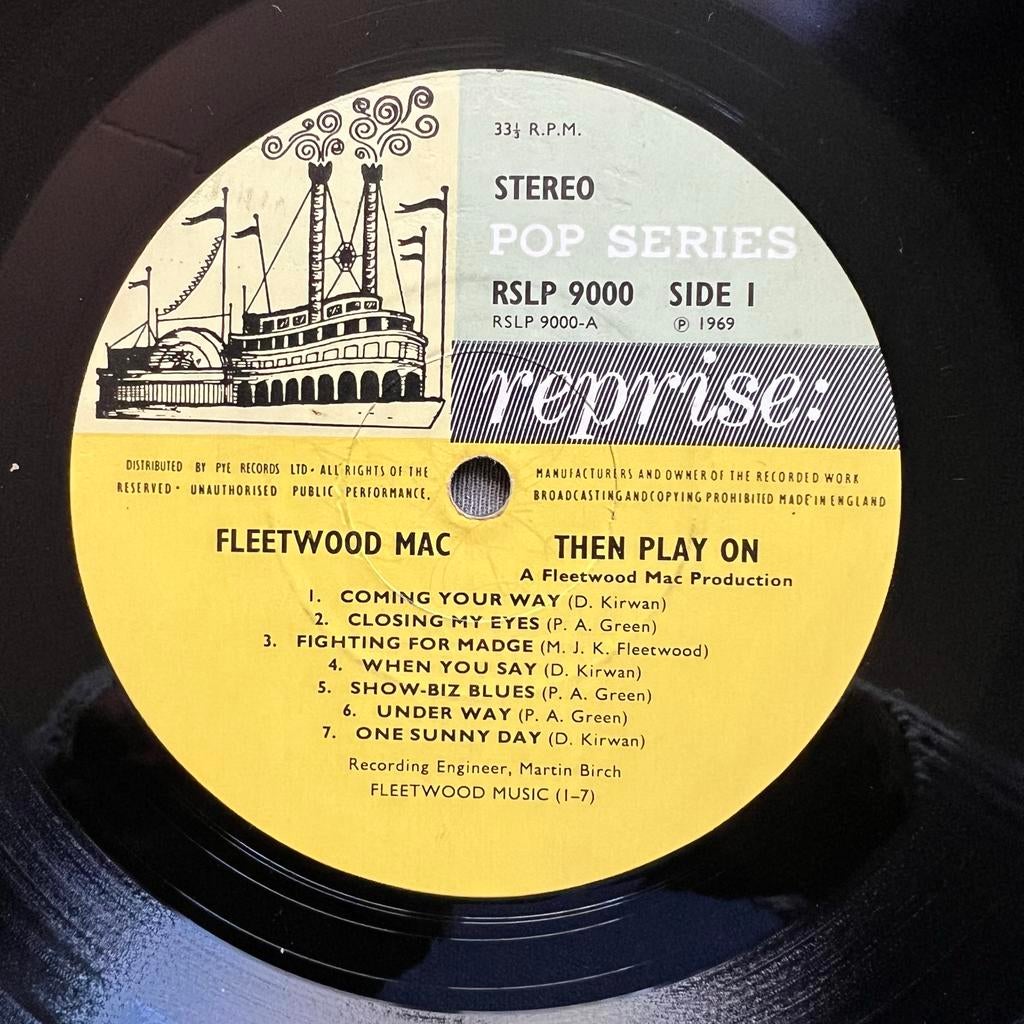 Fleetwood Mac - Then Play On (LP, 1969, Reprise Pop Series), Gebruikt, Originele persing, Ophalen of Verzenden, 12 inch
