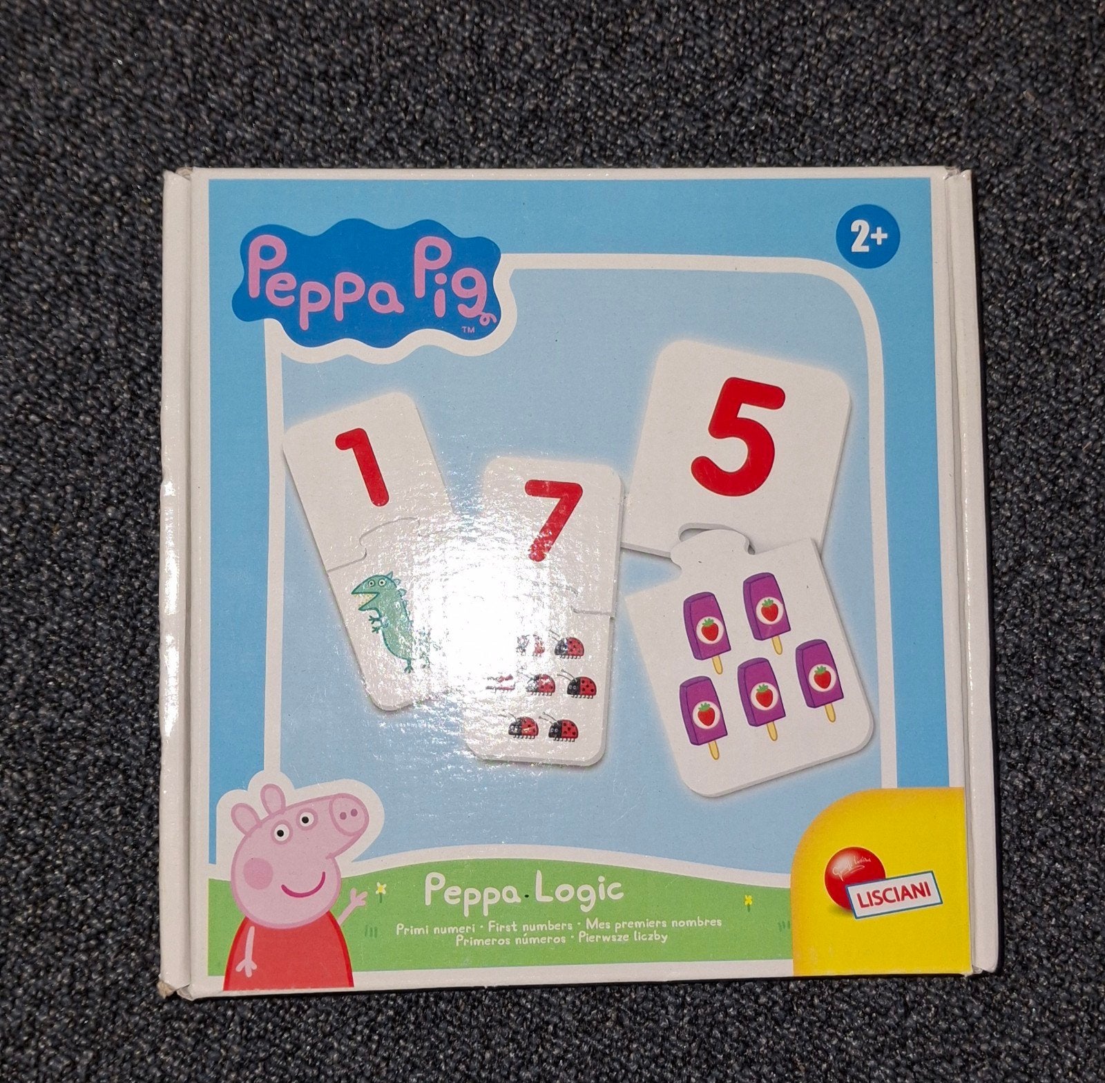 Peppa Pig Logic: Eerste Nummers Puzzelspel (2+), Ophalen of Verzenden, Zo goed als nieuw, Puzzelen