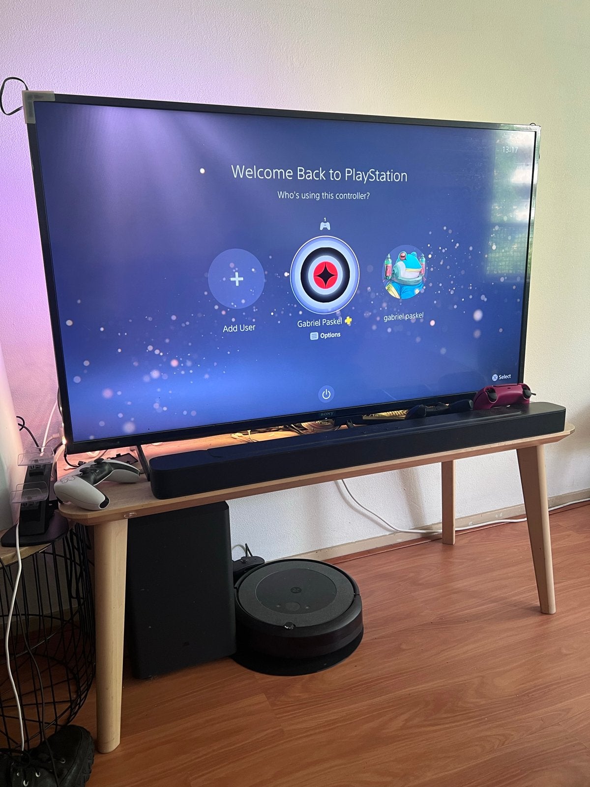 Sony Bravia HD Smart TV met JBL Soundbar en Govee Verlichtin, HD Ready (720p), Ophalen of Verzenden, Zo goed als nieuw, Smart TV