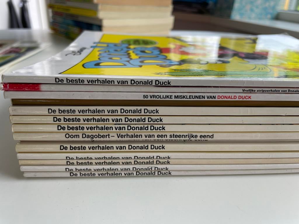 Donald Duck stripboeken - 14 stuks - Diverse titels, Meerdere stripboeken, Ophalen of Verzenden, Gelezen