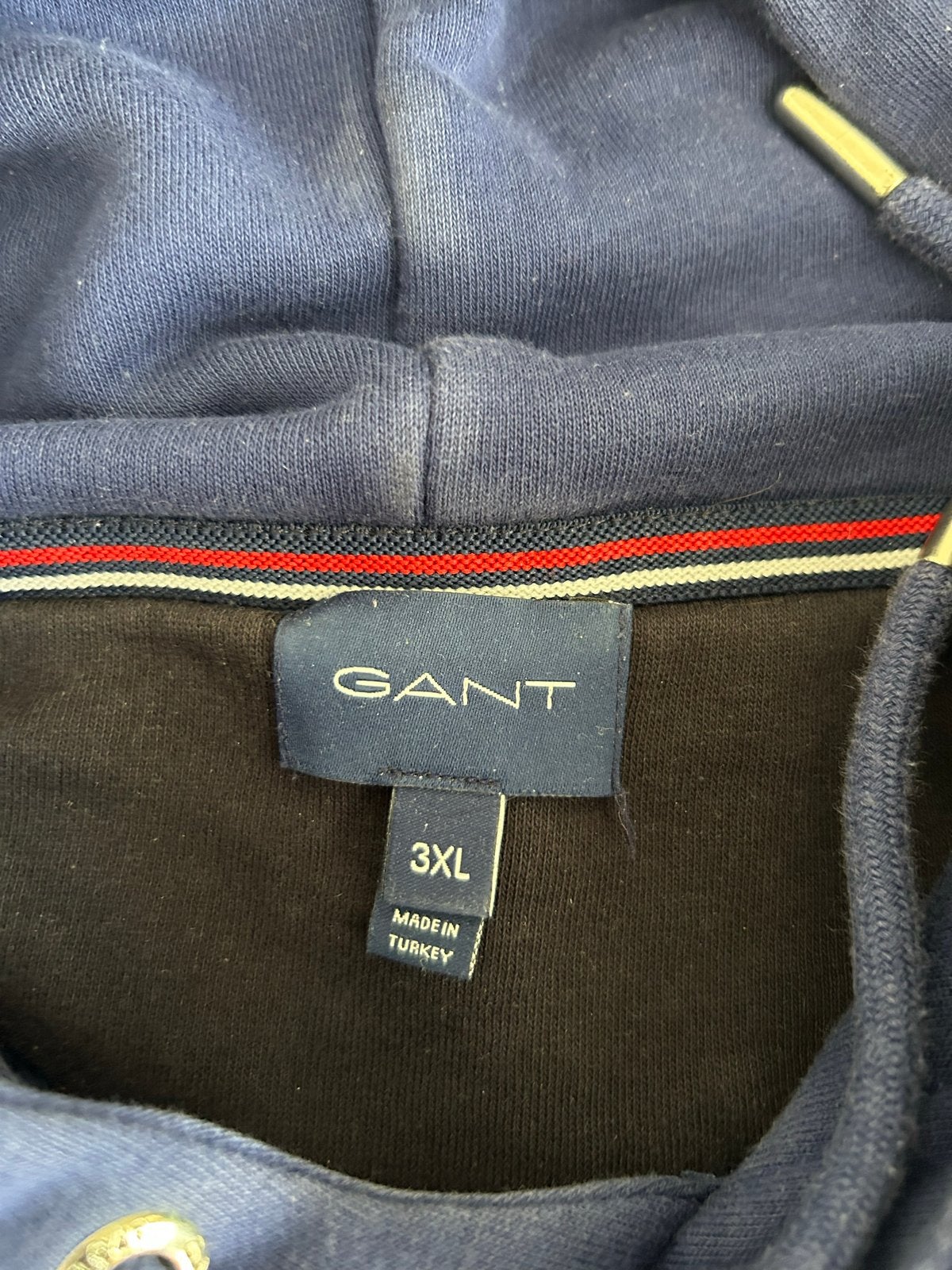 GANT Hoodie Blauw Maat 3XL, Ophalen of Verzenden, Zo goed als nieuw, Overige maten, Blauw