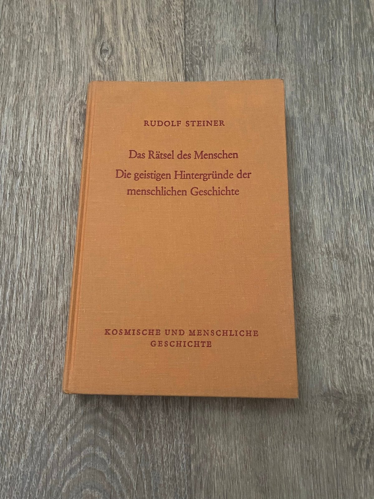 Rudolf Steiner - Het Raadsel van de Mens, Ophalen of Verzenden, Zo goed als nieuw, Spiritualiteit algemeen, Achtergrond en Informatie