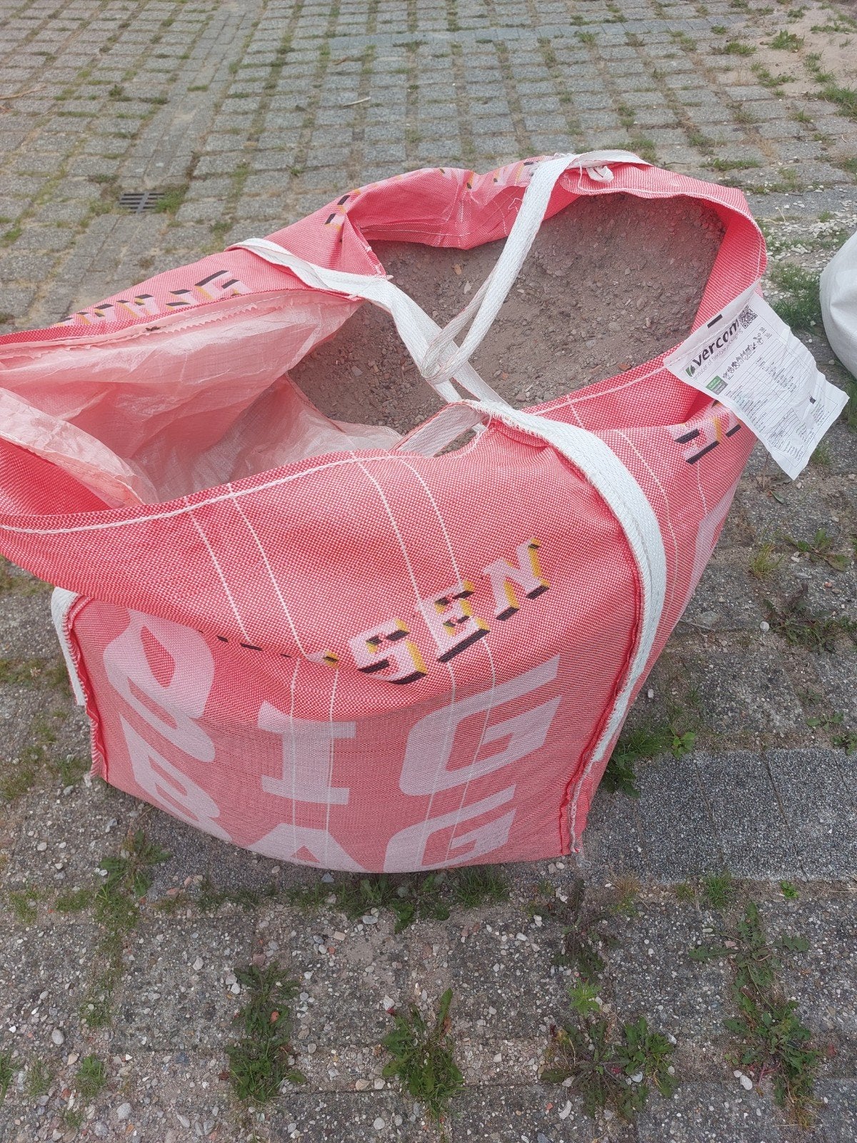 Puin voor ophogen tuin - 1 kuub, Ophalen