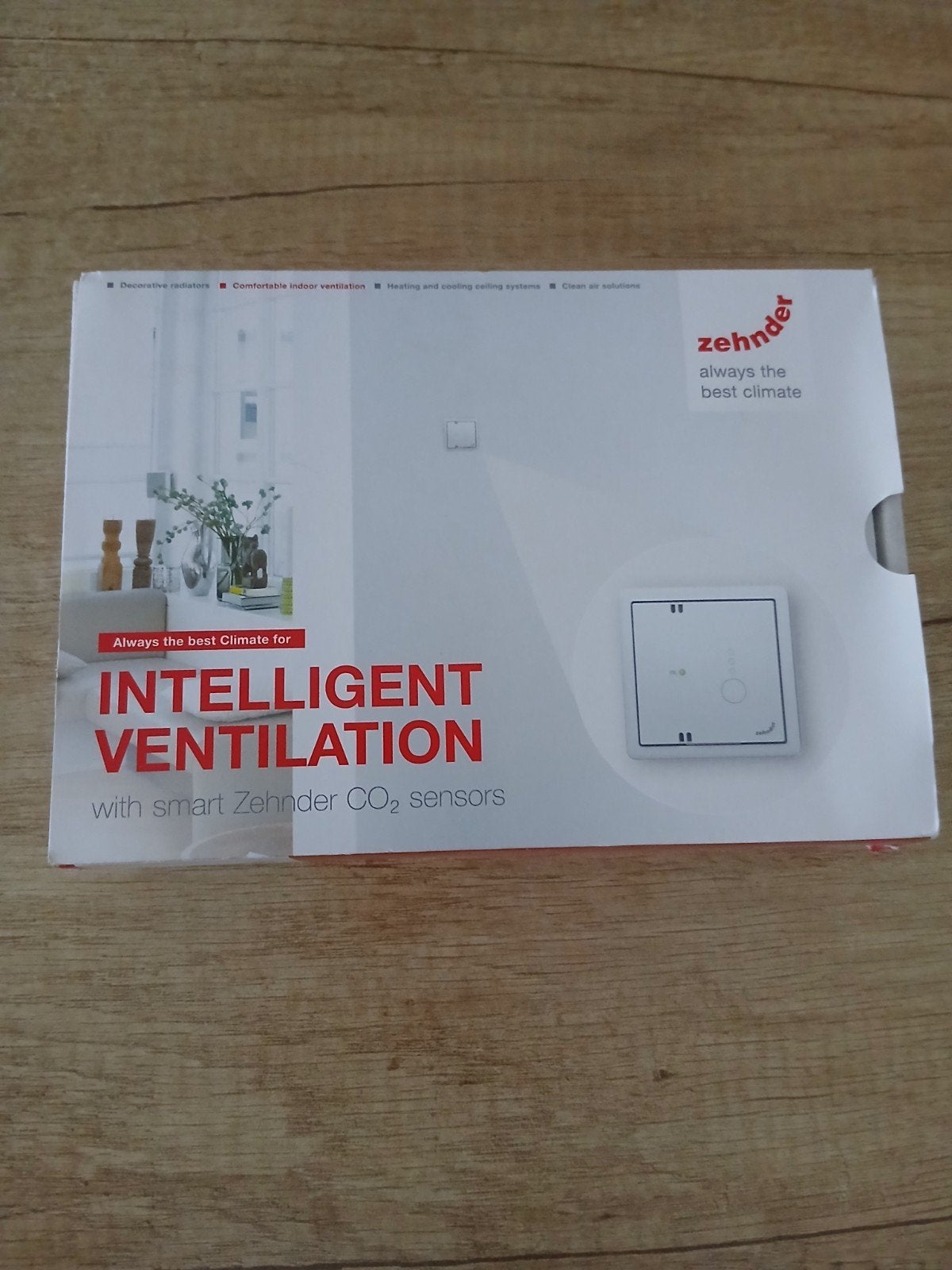 Zehnder CO2 Sensor voor intelligente ventilatie, Doe-het-zelf en Verbouw, Ophalen of Verzenden, Nieuw, Ventilator en Afzuiger