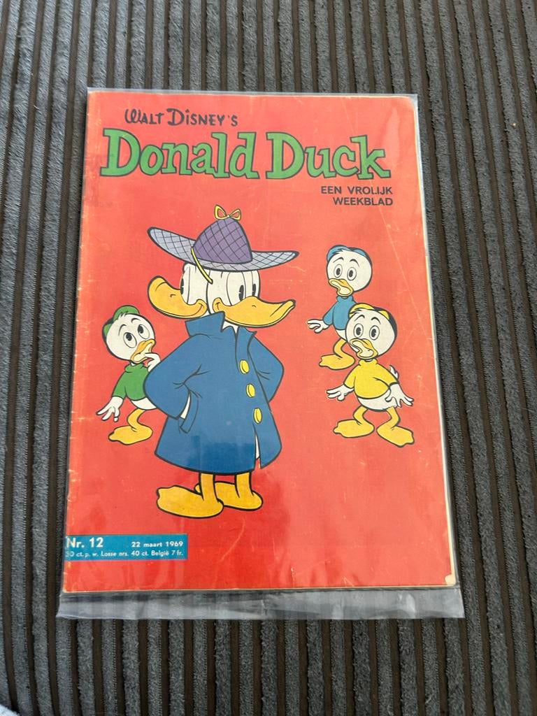 Zeldzame Donald Duck uit 1969 - Nr. 12, Boeken, Stripboeken, Eén stripboek, Ophalen, Gelezen