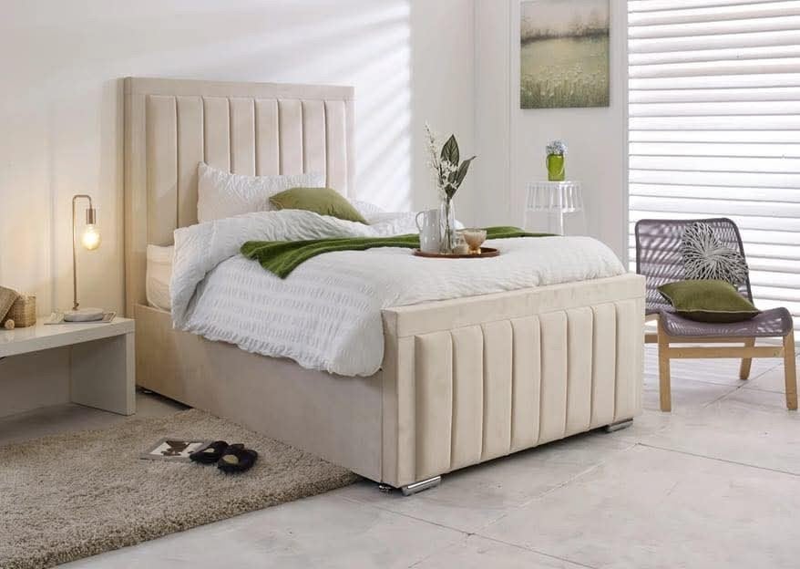 nieuw eenpersoonsbed en matras, Nieuw, Ophalen of Verzenden, 100 cm of meer, Hoogslaper of Stapelbed