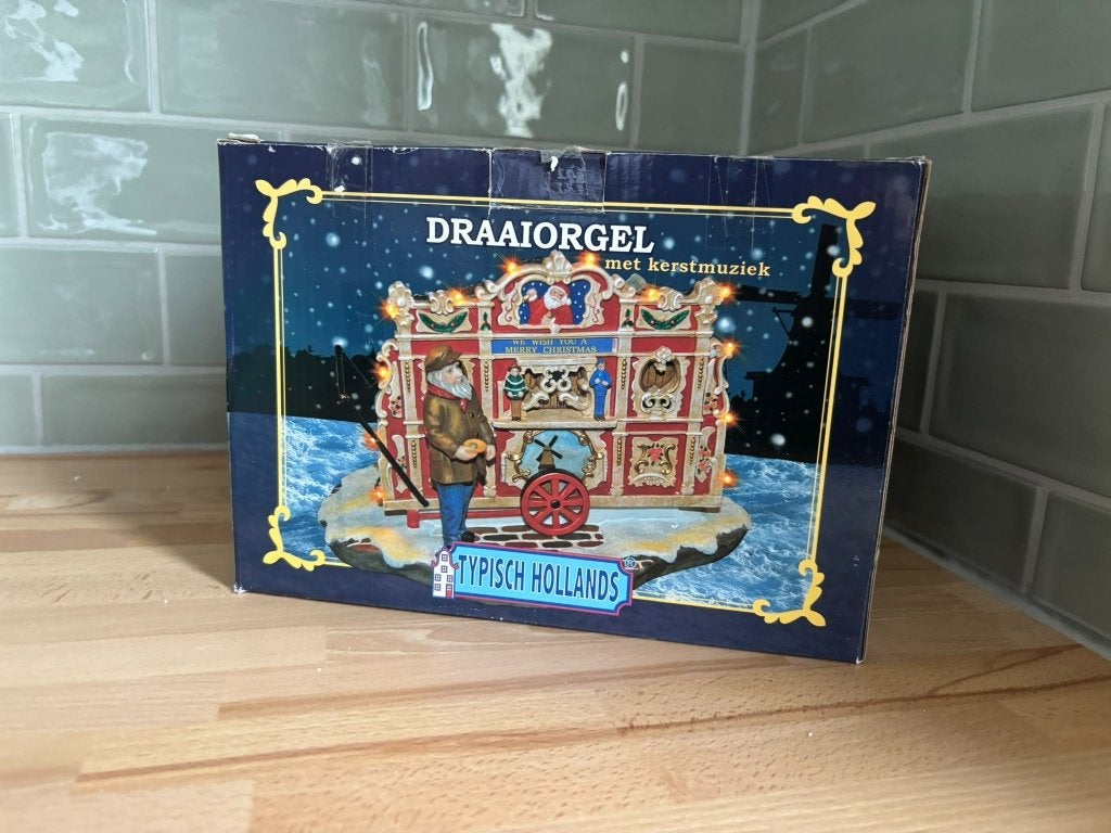 draaiorgel (kerst), Ophalen, Zo goed als nieuw