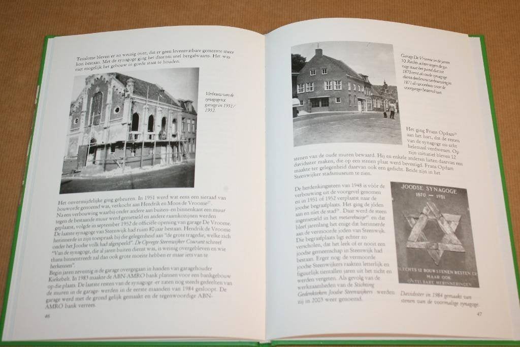 De laatste synagoge van Steenwijk - Jan van Rossum, Ophalen of Verzenden, Zo goed als nieuw
