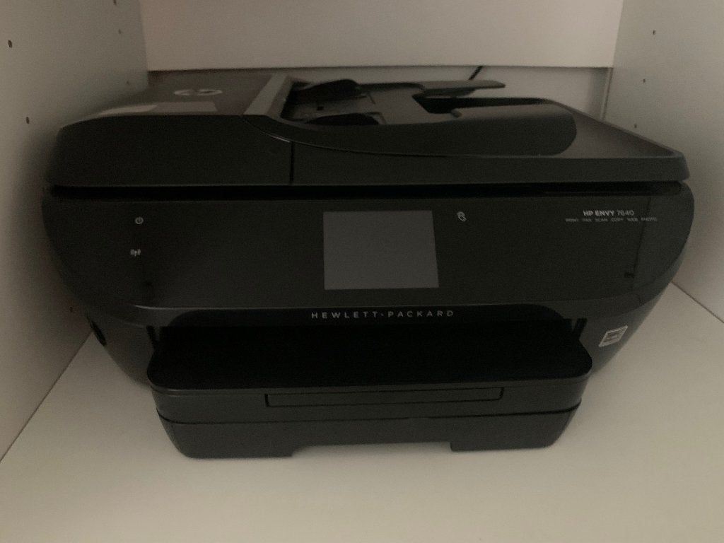Printer, Ophalen, Hp, Inkjetprinter, All-in-one