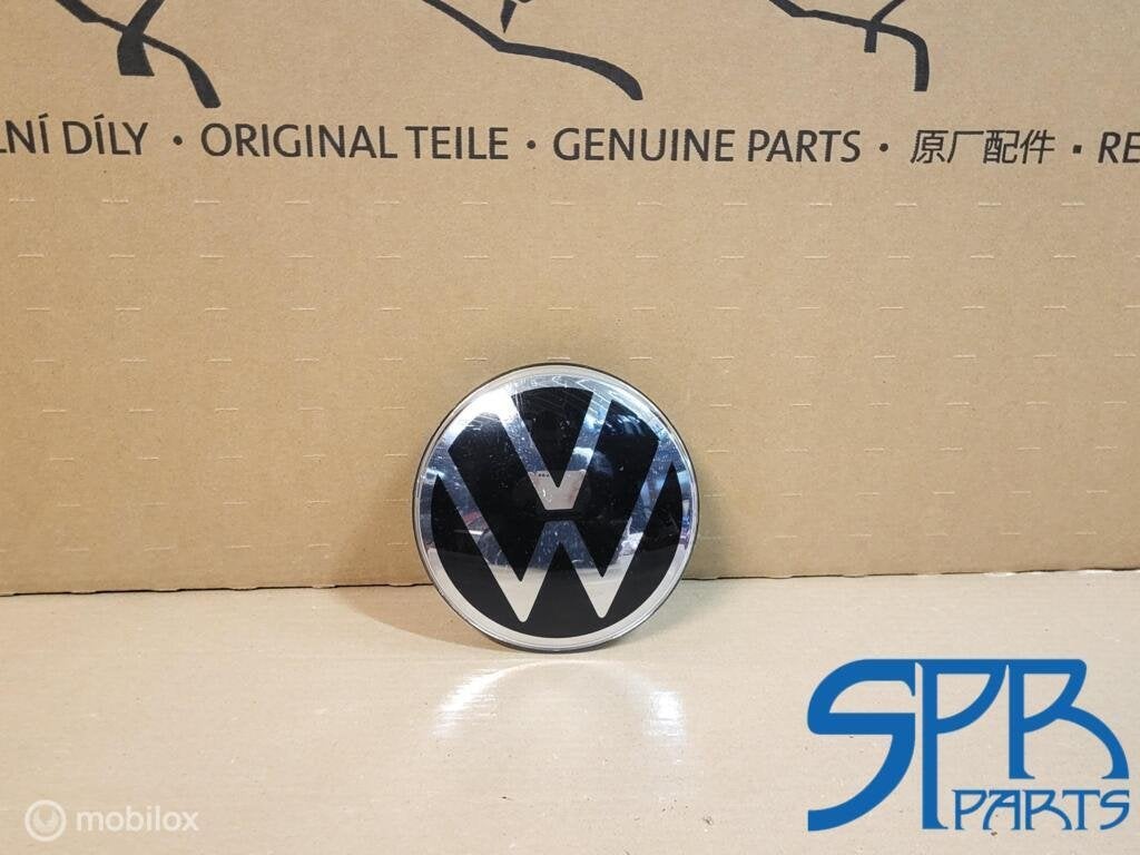 VW GOLF 8 VIII LOGO ACC Embleem origineel 5H0853601G, Gebruikt, Volkswagen, Ophalen of Verzenden