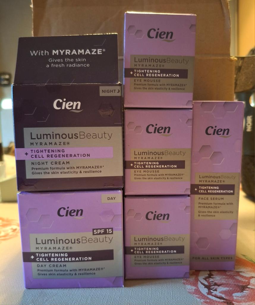 Cien Luminous Beauty Huidverzorgingsset (6 stuks), Sieraden, Tassen en Uiterlijk, Uiterlijk | Gezichtsverzorging, Verzenden, Nieuw