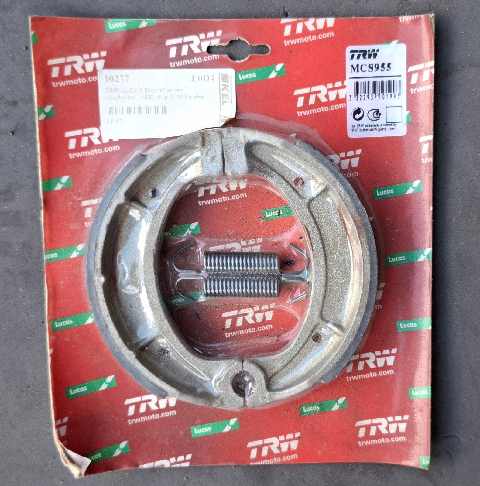 Yamaha XT500/600 TRW-Lucas Remtrommel, Motoren, Ophalen of Verzenden