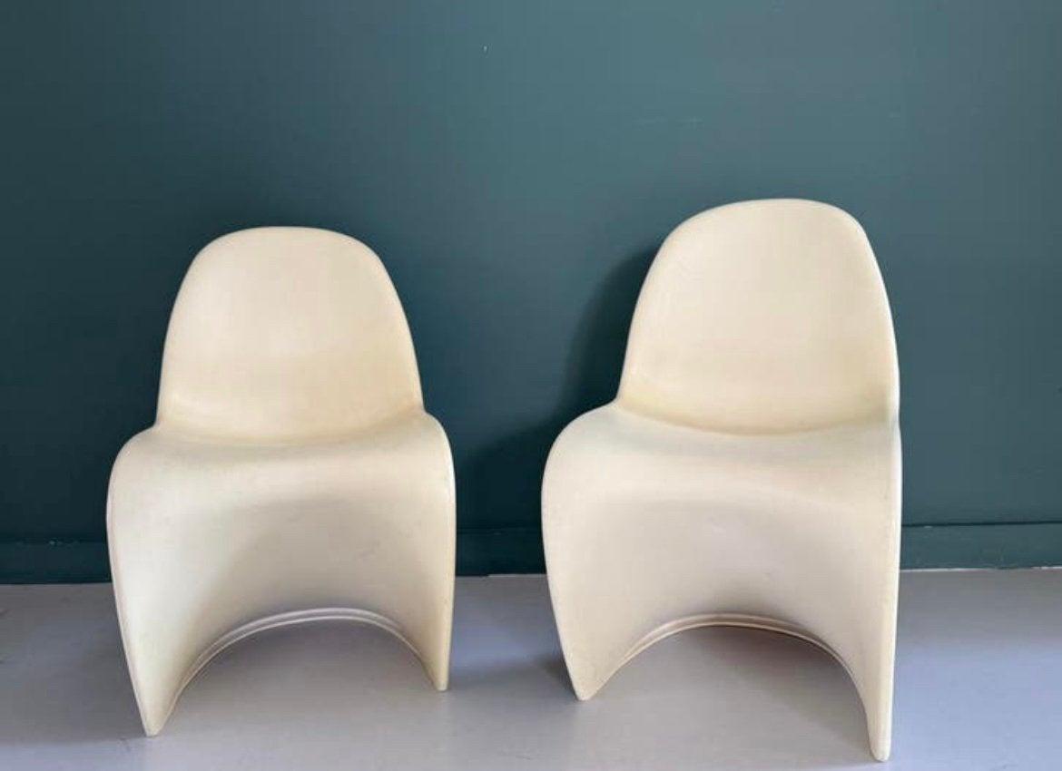 Set Vitra Panton chairs junior (replica), Ophalen, Kunststof, Gebruikt, Twee