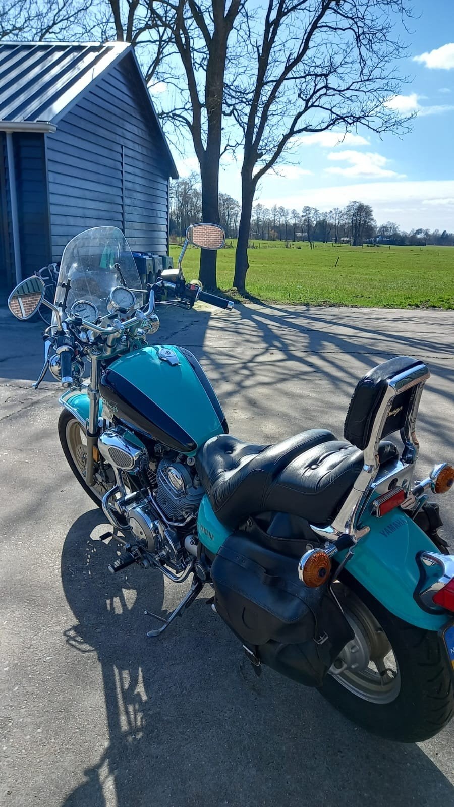 Yamaha virago 750 te koop, 750 cc, 2 cilinders, Occasion, Chopper