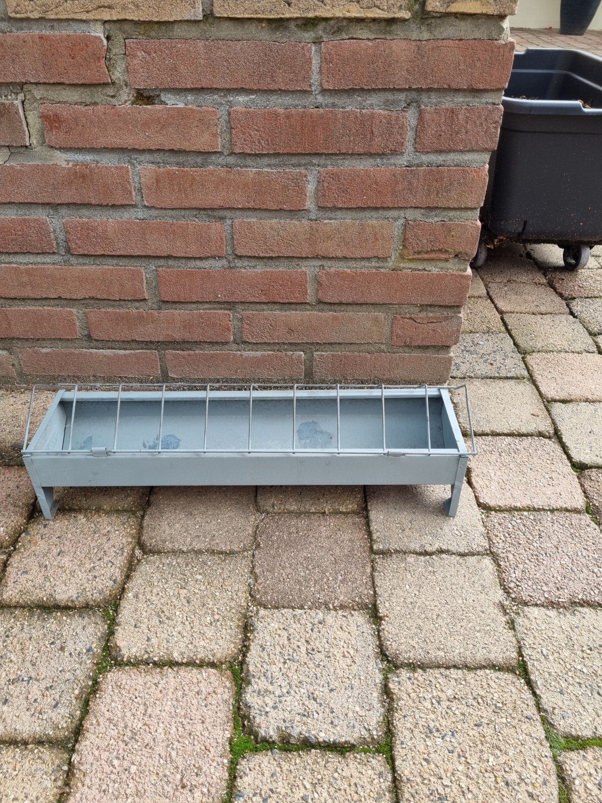 Voerbakje voor kippen. Vintage, Dieren en Toebehoren, Ophalen of Verzenden, Drinken en Voederen