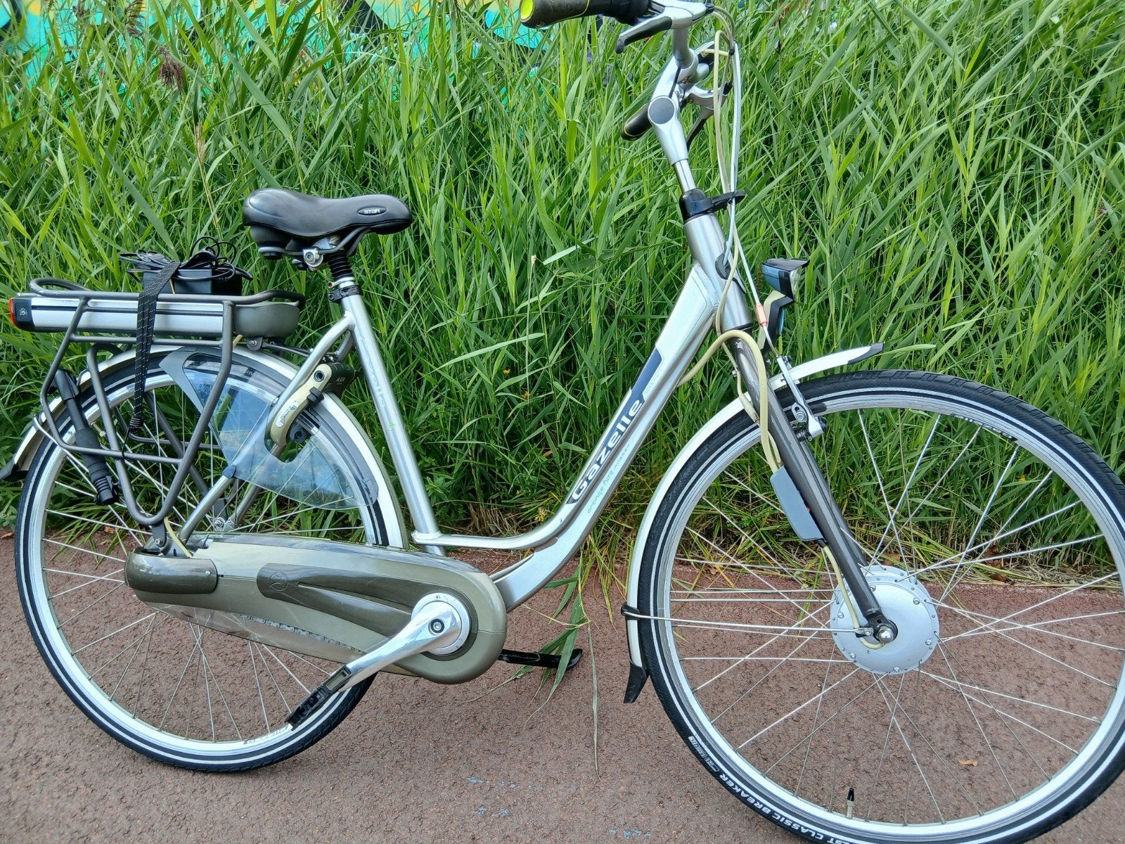 GAZELLE ORANGE PURE ELEKTRISCHE DAMESFIETS IZGST !, 51 tot 55 cm, Ophalen, Zo goed als nieuw, Gazelle