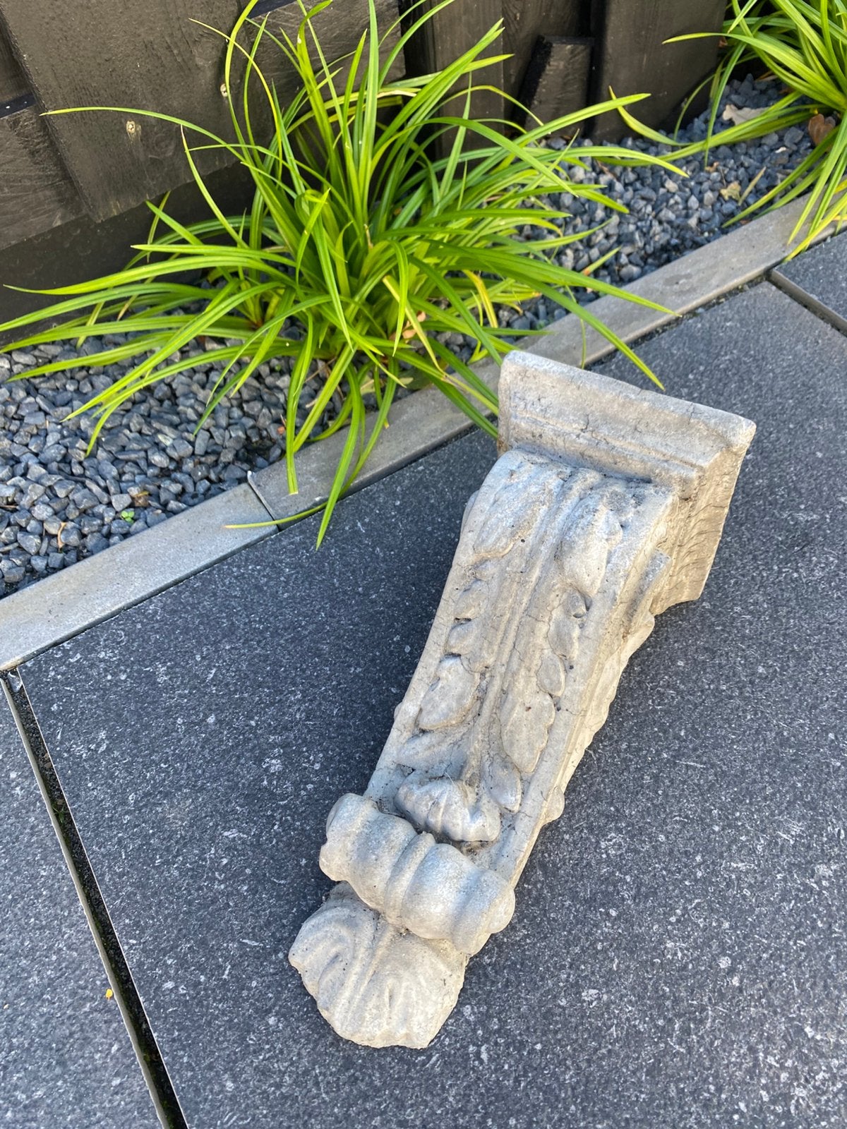 Betonnen wandhanger, Ophalen, Gebruikt