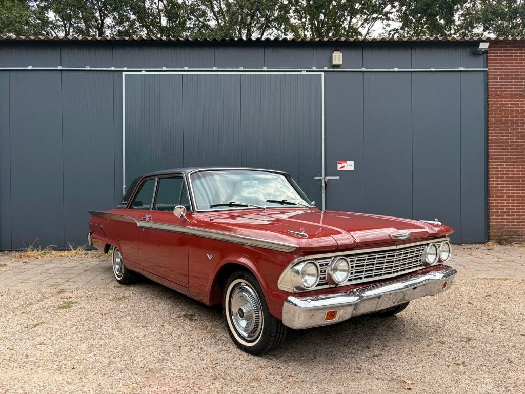 Ford Fairlane Coupe 1962 V8 automaat, Automaat, Achterwielaandrijving, 4300 cc, Leder