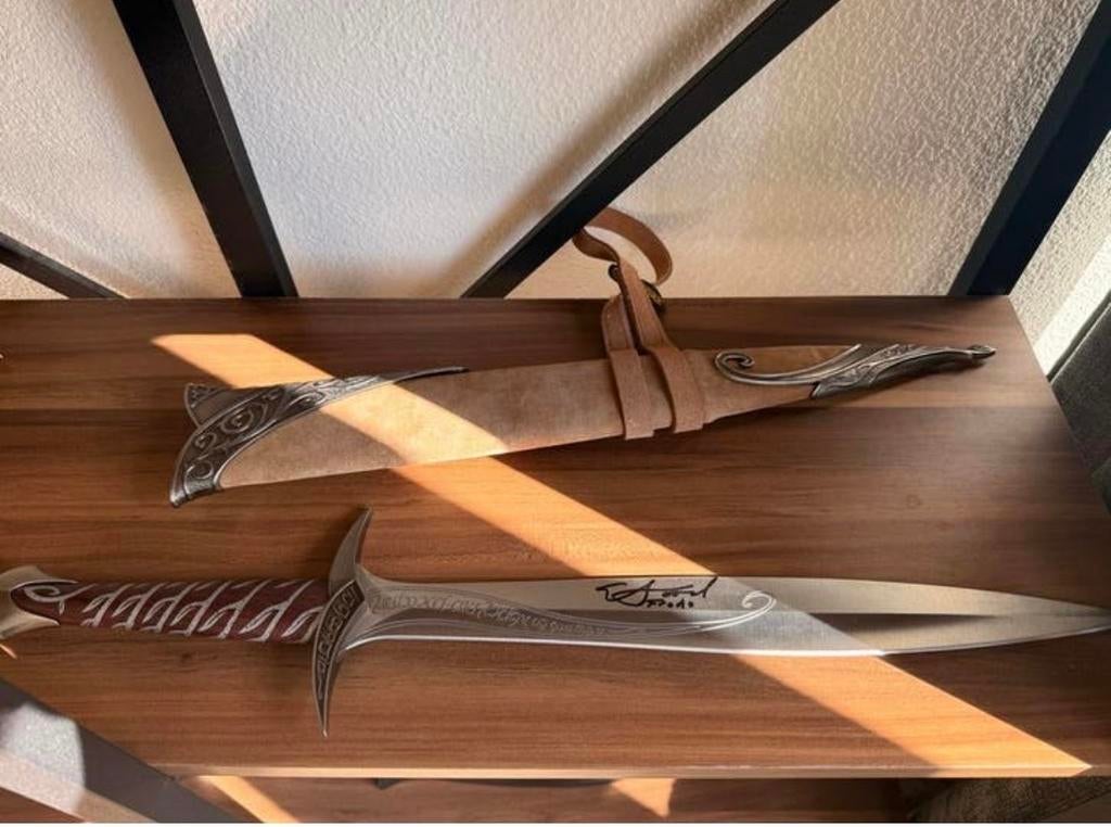 Gesigneerde Sting van United Cutlery door Elijah Wood, Ophalen of Verzenden, Zo goed als nieuw