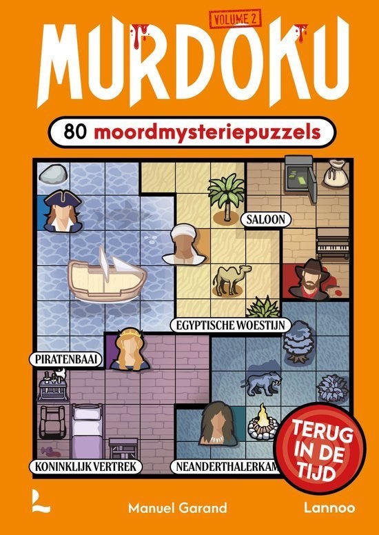 Murdoku 2 - Terug in de tijd, Verzenden, Minder dan 500 stukjes, Nieuw