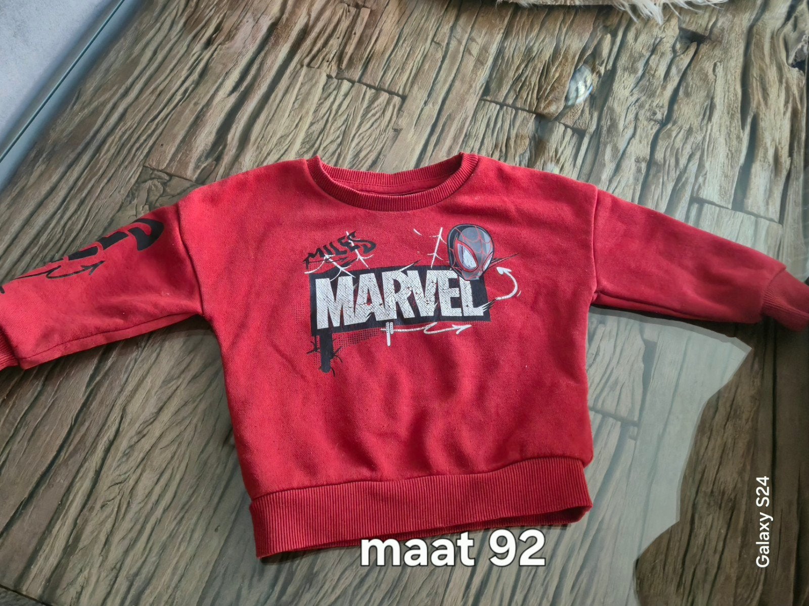 Marvel Spiderman trui maat 92, Gebruikt, Trui of Vest, Ophalen of Verzenden, Marvel
