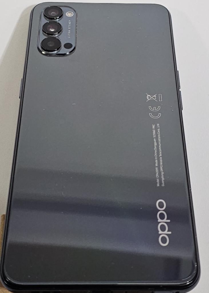 OPPO Reno4 – 128GB – Zwart - 5G | Tweedehands