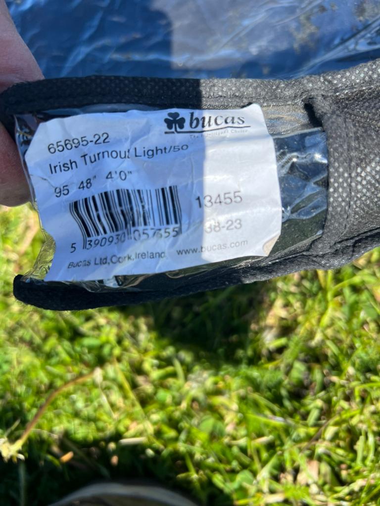 Bucas mini shetlander maat 125/4.0 light/50gr, Dieren en Toebehoren, Ophalen of Verzenden, Zo goed als nieuw