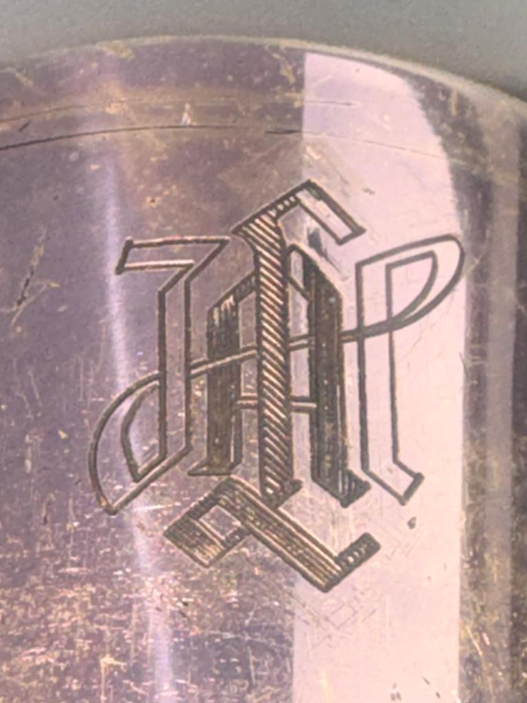 Zilveren Bruckmann beker LAH. Panzer-Division Leibstandarte, Verzenden, Overige soorten, Duitsland, Kunstobject