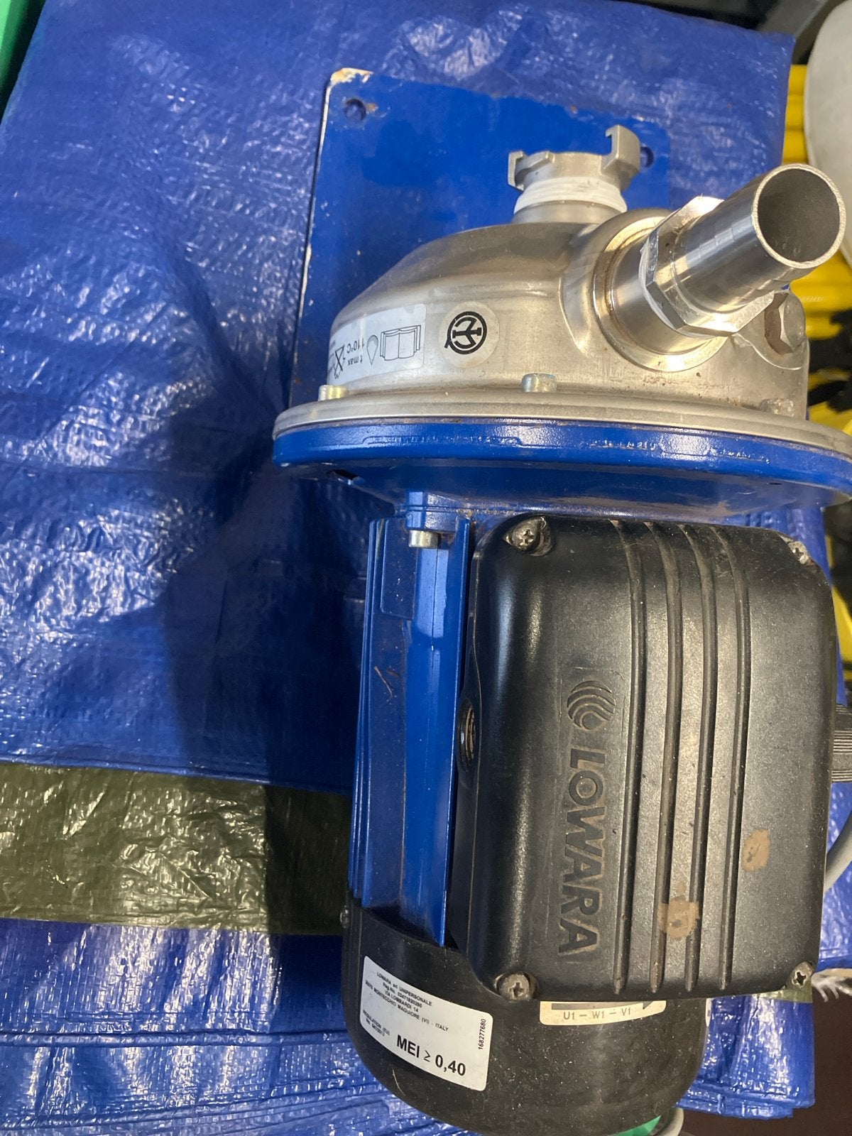 Lowara CEA120/3/A-V Centrifugaalpomp 0.55 kW, Ophalen of Verzenden, Nieuw
