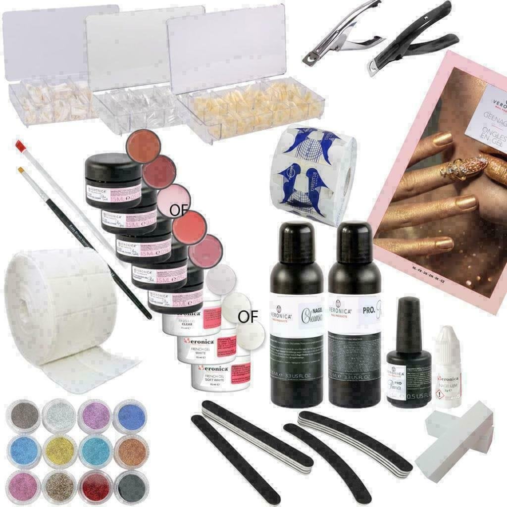 Starterspakket / starter set gelnagels - compleet- manicure, Overige kleuren, Nieuw, Ophalen of Verzenden, Handen en Nagels