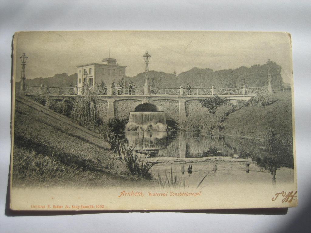 ARNHEM 1909 Waterval Sonsbeeksingel, Verzenden, Voor 1920, Gelopen, Gelderland