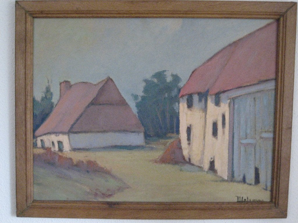 Schilderij Jef Holemans, Ophalen of Verzenden