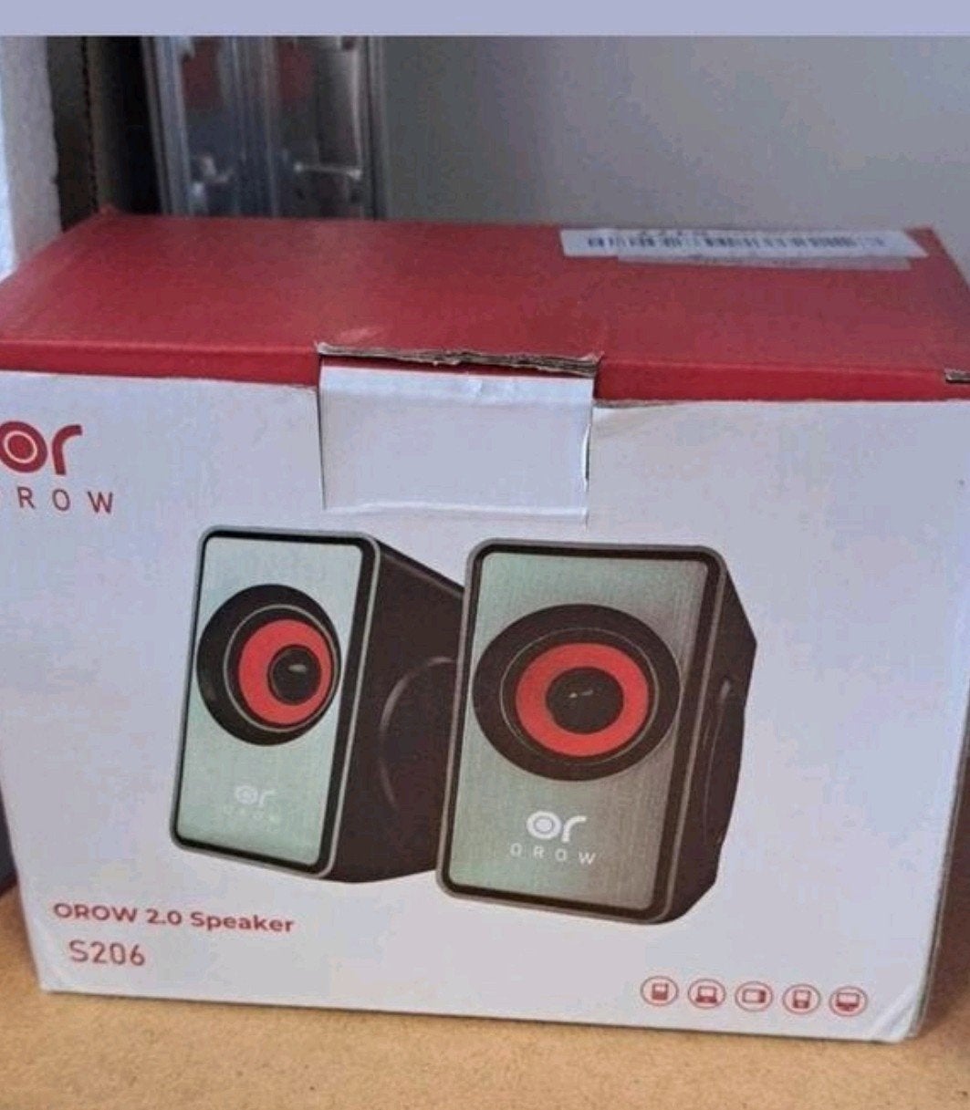 OROW Mini USB Speakers - Zilvere PC Speakers, Computers en Software, Pc speakers, Audiokanaal 2, Onbekend, Nieuw, Ophalen of Verzenden