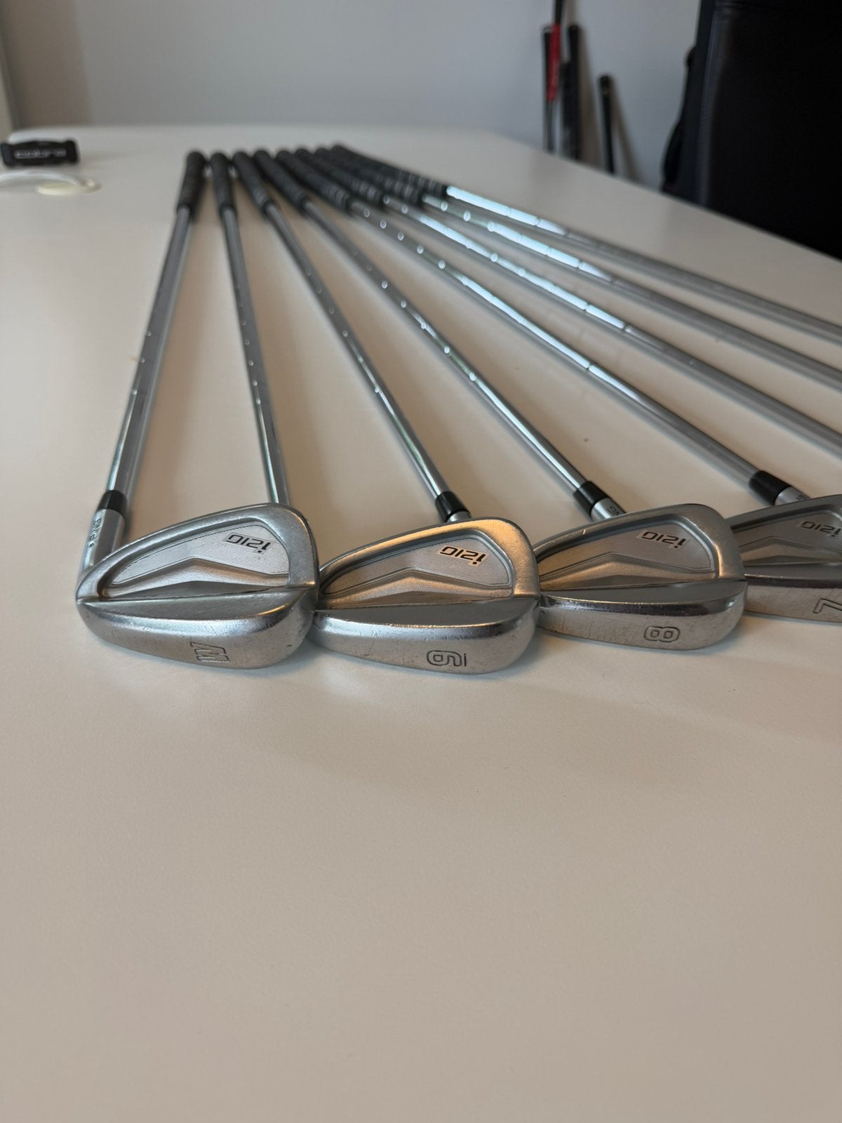 Ping i210 ijzerset - PW-3 - s flex staal - testen ok!, Sport en Fitness, Golf, Ping, Set, Gebruikt, -