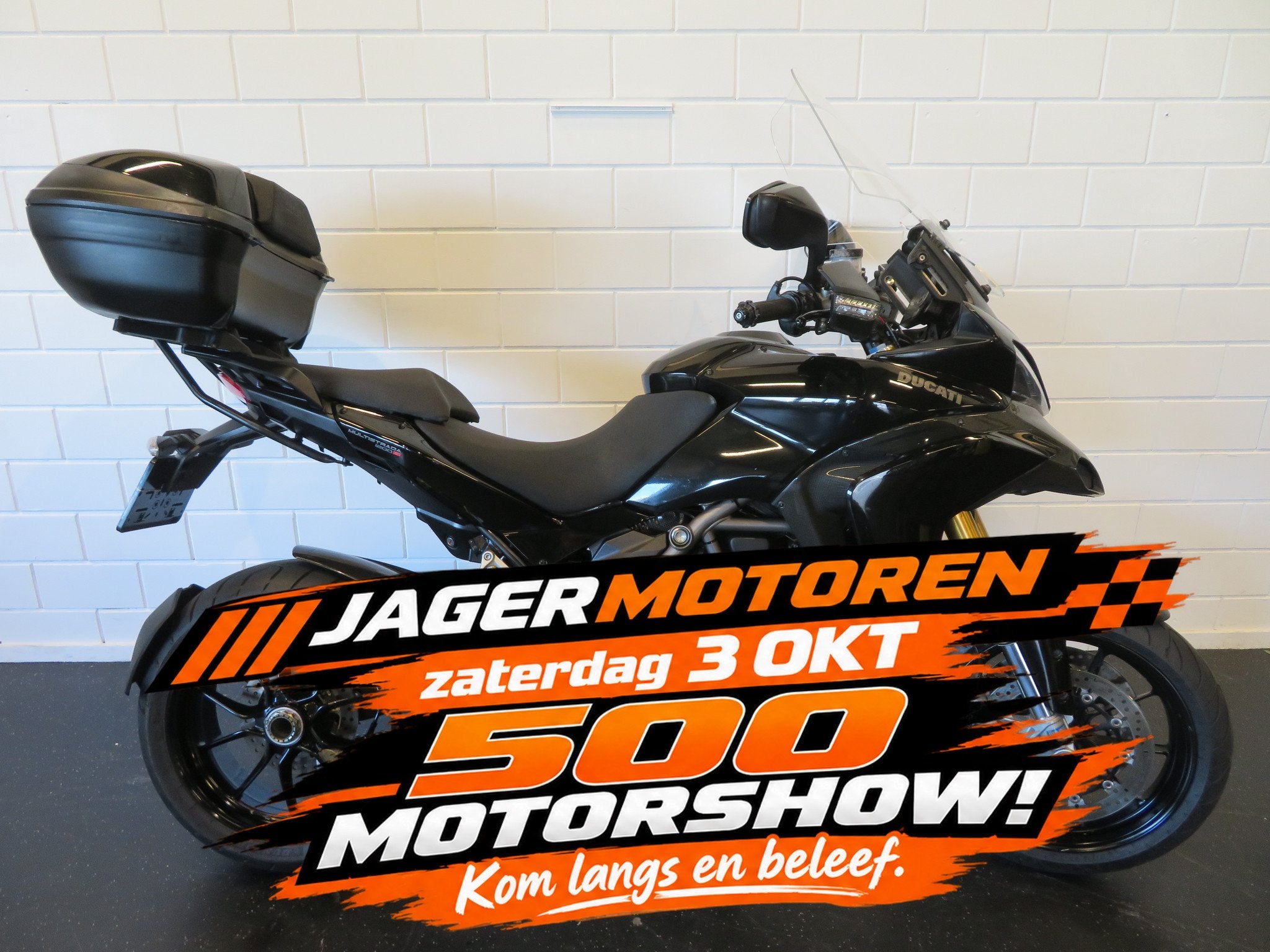 Ducati MULTISTRADA 1200 S KOFFER (bj 2010), Motoren, Toermotor, Gebruikt, Bedrijf