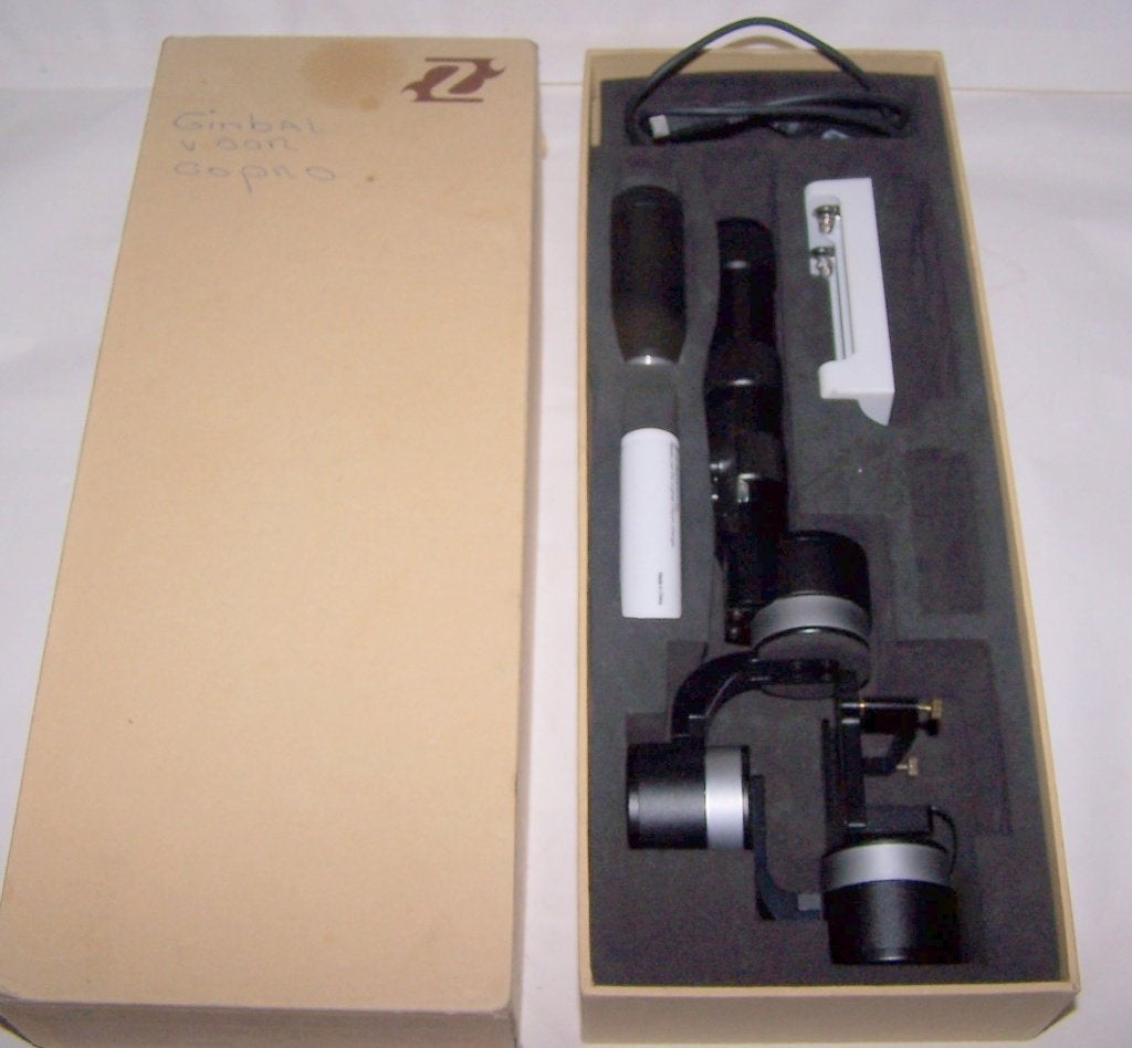 Zhiyun Z1-Pround 3-ass handheld gimbal voor GoPro. Nwst., Ophalen of Verzenden, Zo goed als nieuw, GoPro