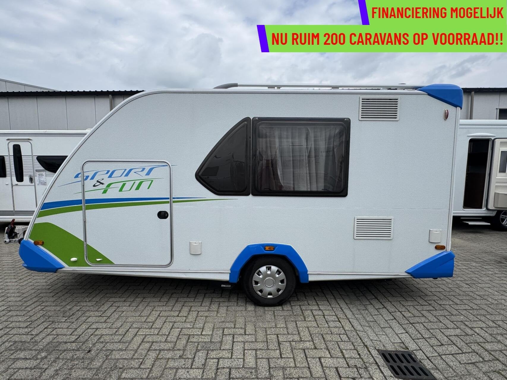 Knaus SPORT EN FUN 480 QL UNIEK,VOORTENT,MOVER,"MOTOROPSLAG", Caravans en Kamperen, Mover, Bedrijf, 6 tot 7 meter, Knaus