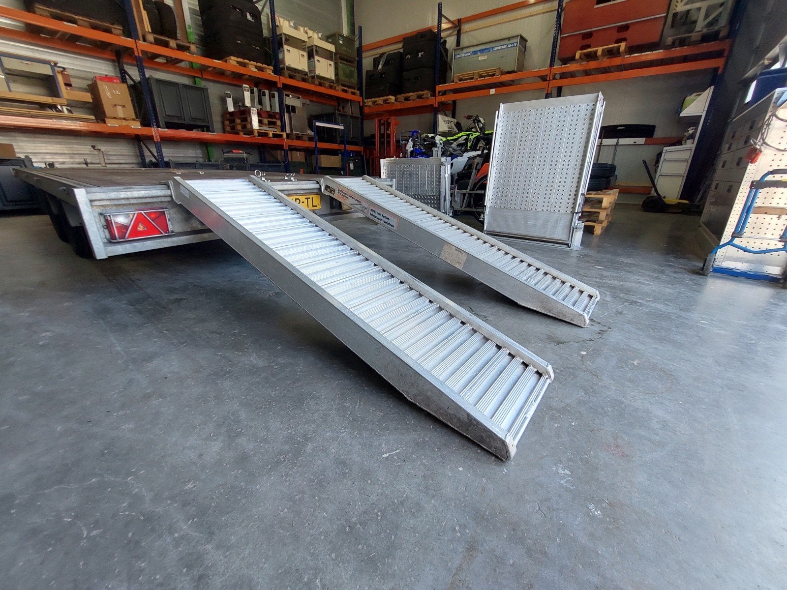 Altec oprijplaten rijplaten set 3500 KG aluminium, Auto diversen, Ophalen of Verzenden, Zo goed als nieuw