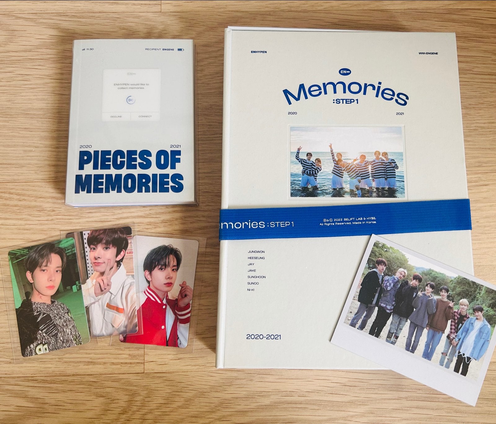 Enhypen Memories Step 1 Fotoboek + Digi Versie Heeseung PC's, Verzenden, Zo goed als nieuw